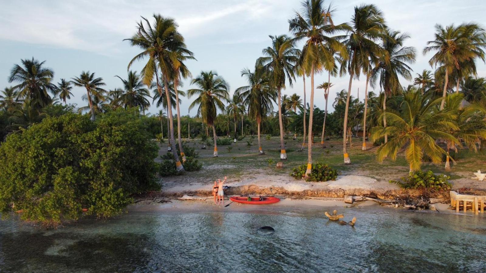 Tintipan Island Santa Lova Eco-Hostel Isla Tintipan מראה חיצוני תמונה